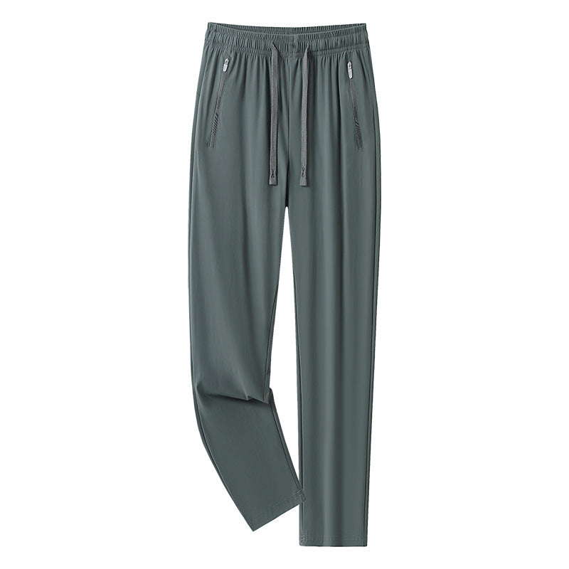 Herren Sportliche Jogginghose mit verstellbarem Bund und Reißverschlusstaschen Nord Taschen