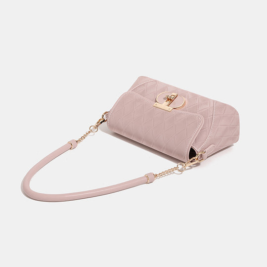 Damen Clutch-Tasche mit elegantem Kettenriemen und hochwertigem Leder Nord Taschen