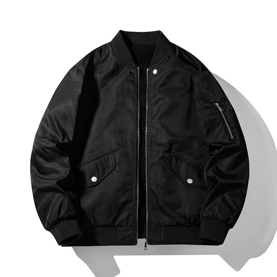 Herren Modische Pilotenjacke Nord Taschen