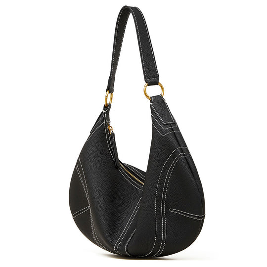 Damen Hobo-Tasche mit innovativer Form und hochwertiger Lederverarbeitung Nord Taschen