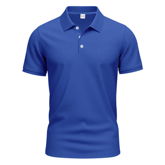 Herren nan atmungsaktives Piqué Poloshirt Kurzarm mit Knopfleiste Nord Taschen