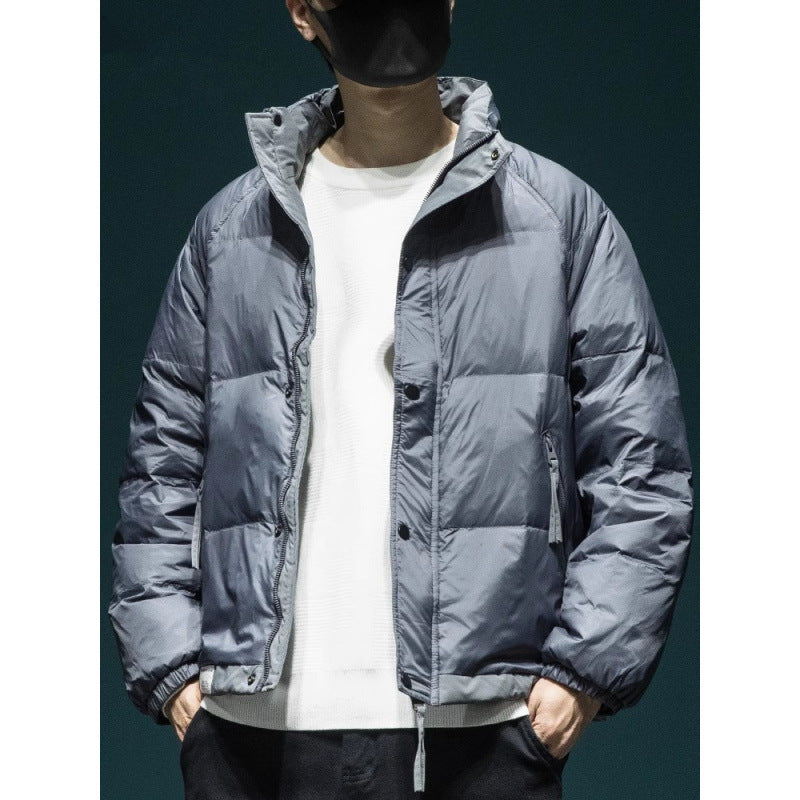 Herren Leichte gesteppte Thermo-Outdoorjacke mit Kapuze Nord Taschen