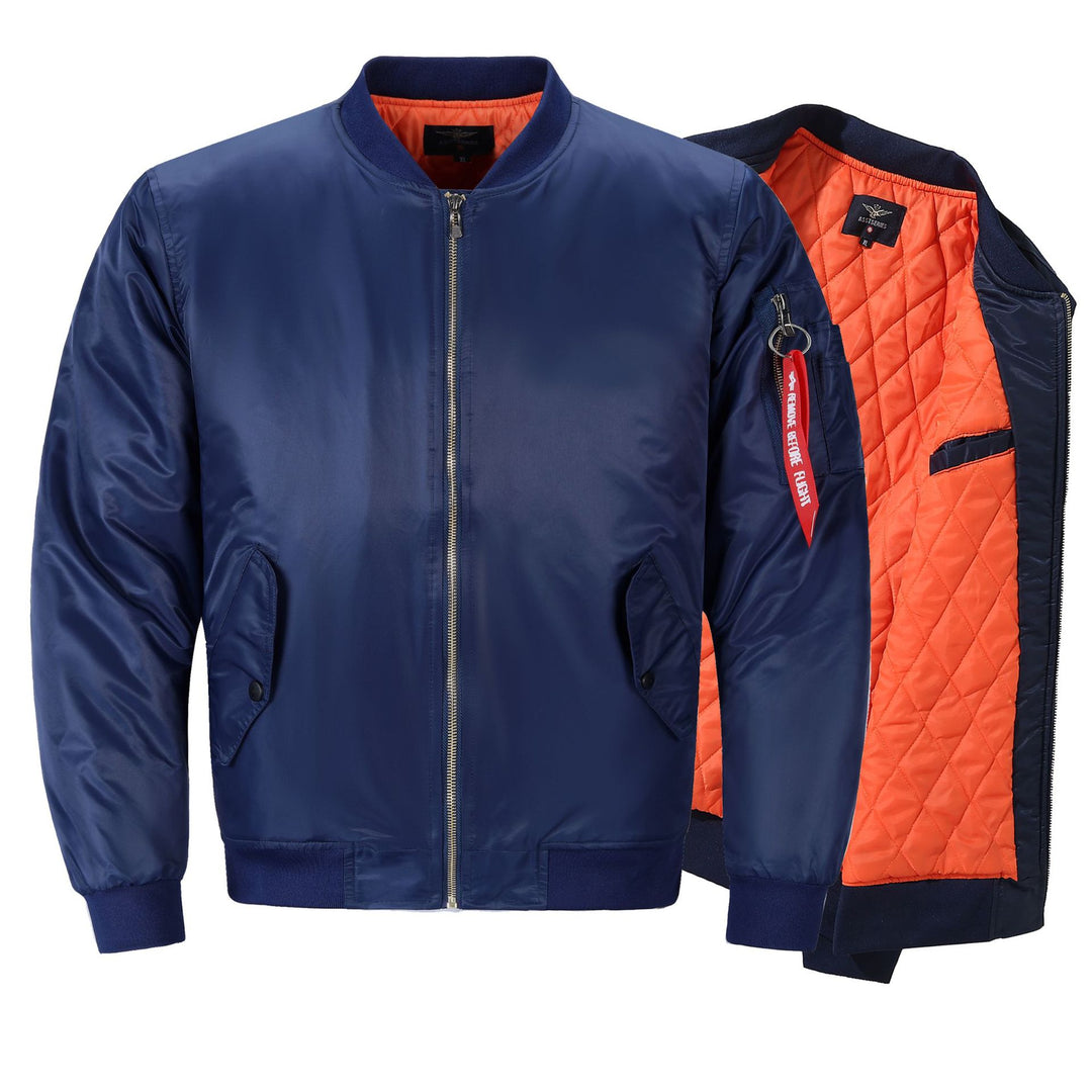 Herren Piloten-Bomberjacke Nord Taschen