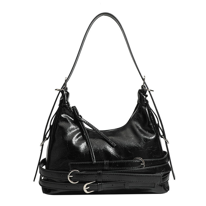 Damen Schultertasche mit modernem Metallic-Finish und trendigem Design Nord Taschen