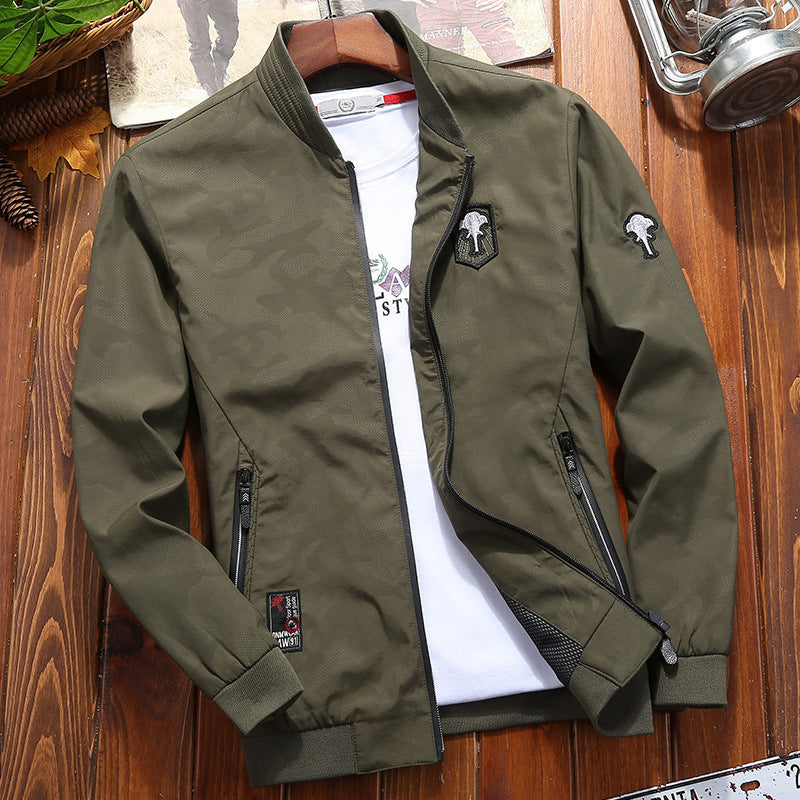 Herren Leichter Softshell-Bomber mit atmungsaktivem Mesh-Futter und Reißverschlusstaschen Nord Taschen