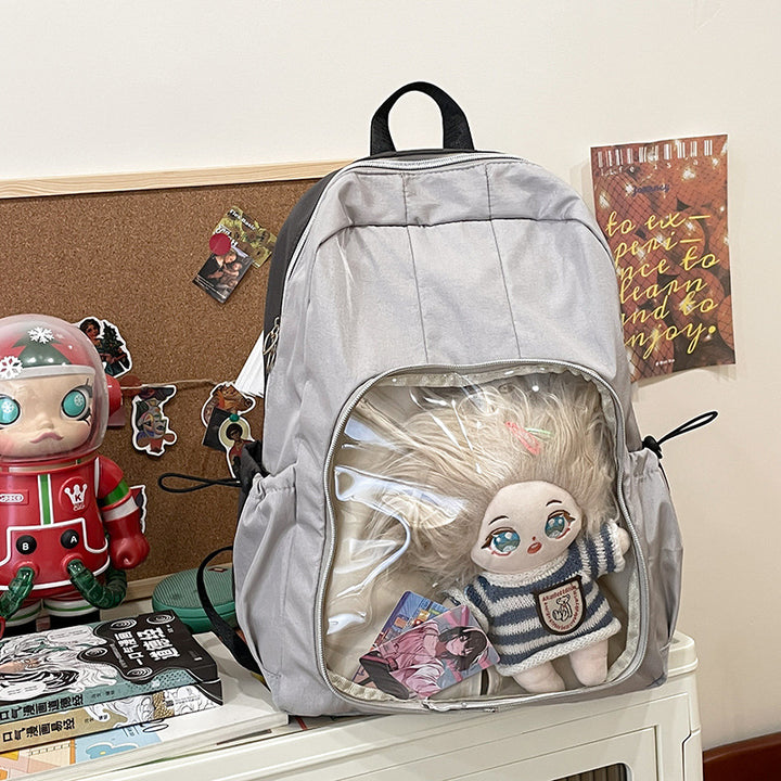 Damen Stadt-Rucksack mit dekorativem Kettendetail Nord Taschen