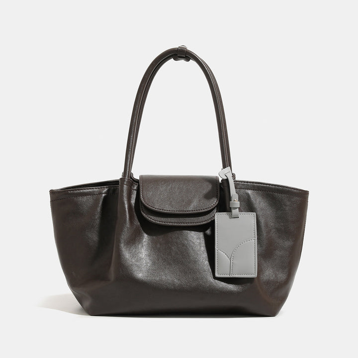 Damen Shopper-Tasche aus hochwertigem Kunstleder mit elegantem Magnetverschluss Nord Taschen