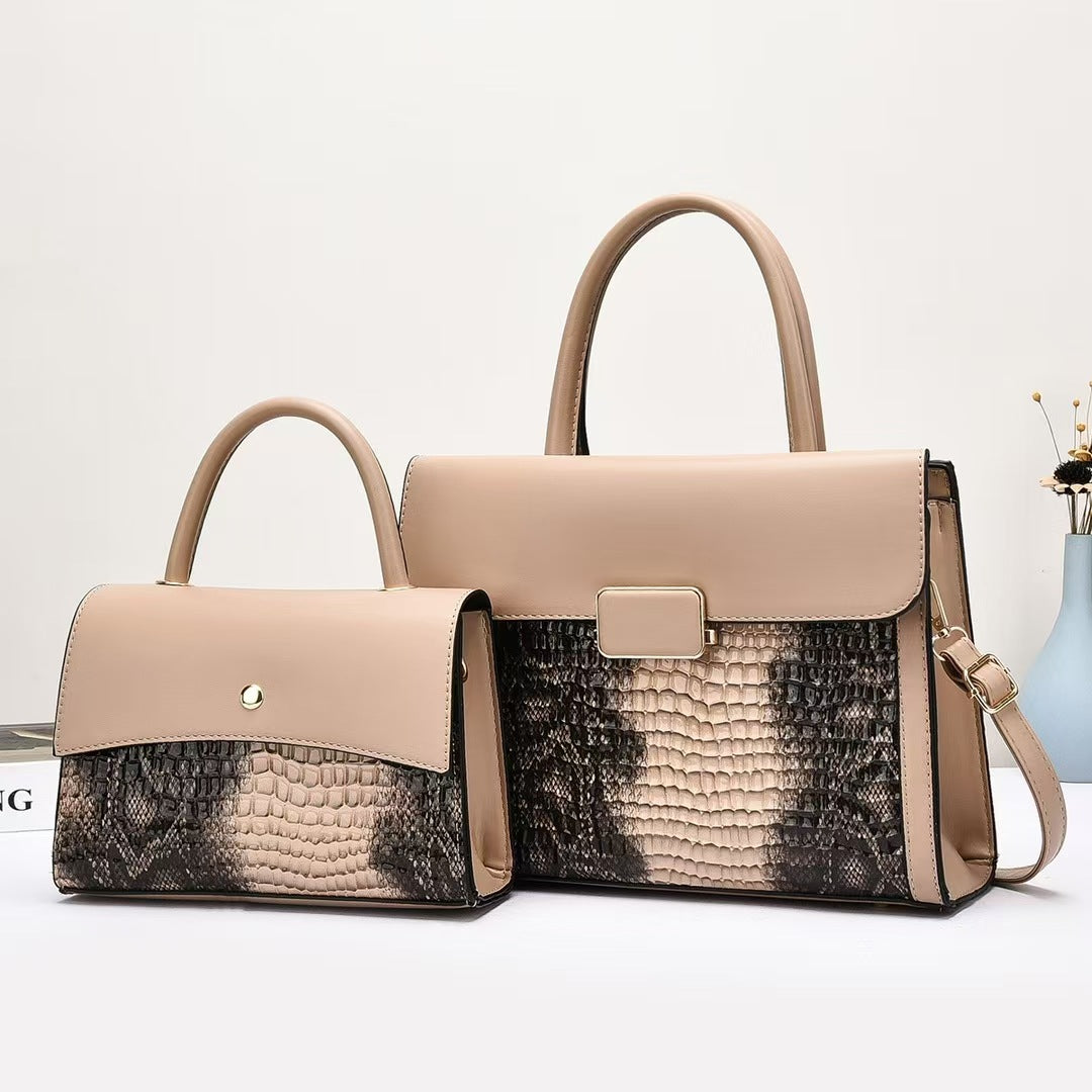 Damen elegante Handtasche mit abnehmbarer Mini-Tasche Nord Taschen