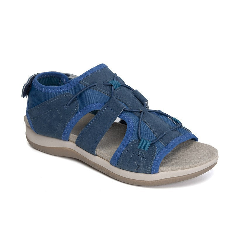 Damen  bequeme Outdoor-Sandalen mit Schnellzugsystem gepolstertem Fußbett und geschlossener Fersenpartie Nord Taschen