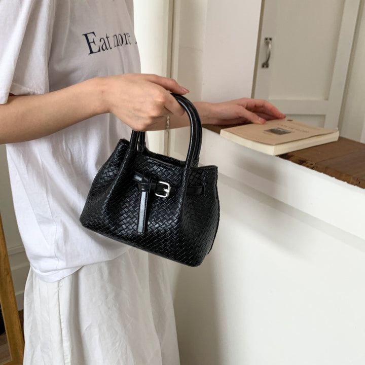 Damen elegante Handtasche mit geflochtenem Design Nord Taschen