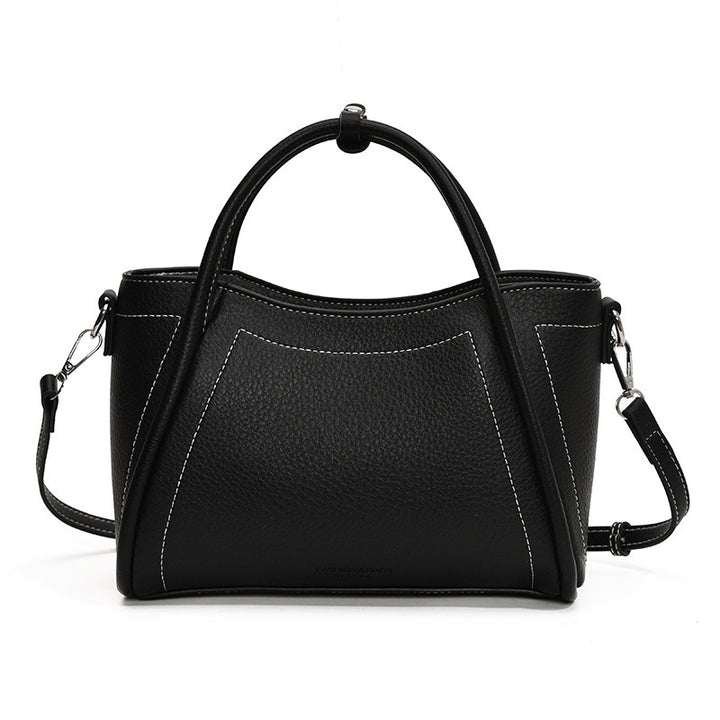 Damen elegante Handtasche mit feinem Leder und strukturiertem Design Nord Taschen