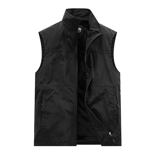 Herren Leichte Outdoor-Weste Nord Taschen