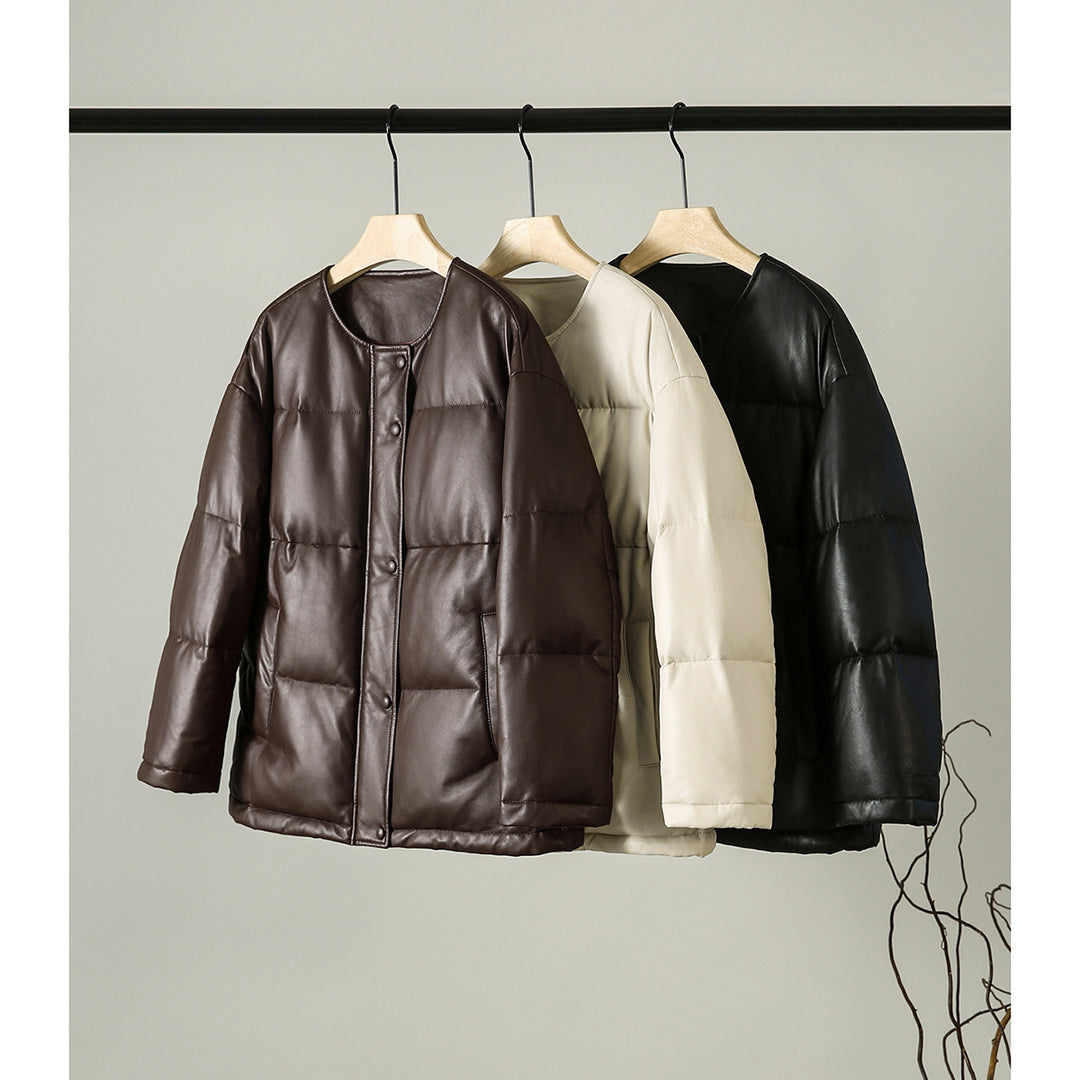 Damen Steppjacke mit hohem Kragen Nord Taschen