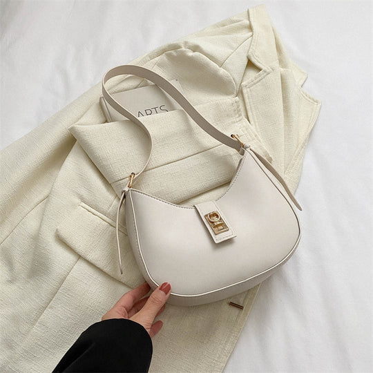 Damen Umhängetasche mit elegantem Klappverschluss und luxuriösem Kunstleder Nord Taschen