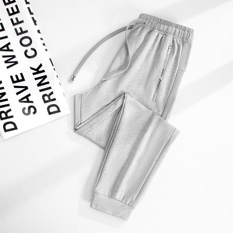 Herren Sportliche Jogginghose mit Reißverschlusstaschen Elastischem Bund und Schlankem Schnitt Nord Taschen