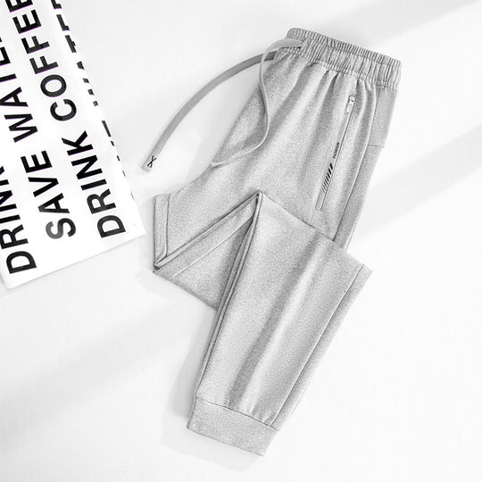 Herren Sportliche Jogginghose mit Reißverschlusstaschen Elastischem Bund und Schlankem Schnitt Nord Taschen