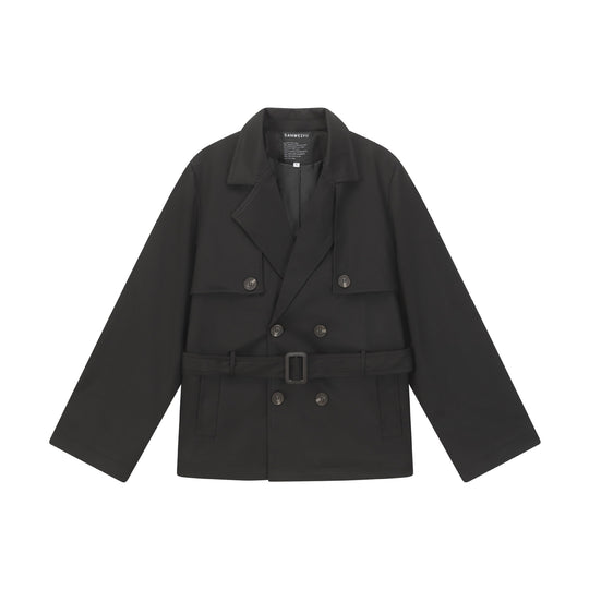 Damen Doppelreihiger Trenchcoat Nord Taschen