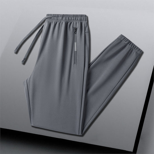 Herren Leichte Atmungsaktive Funktions-Jogginghose mit Reißverschlusstasche Nord Taschen