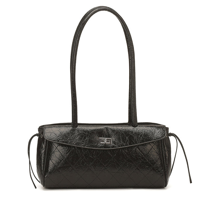 Damen elegante Schultertasche mit strukturiertem Kunstleder Nord Taschen