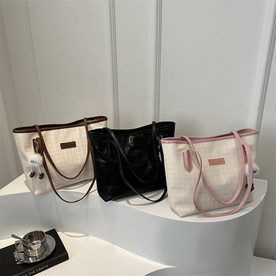 Damen Tragetasche mit verspieltem Kordeldetail Nord Taschen