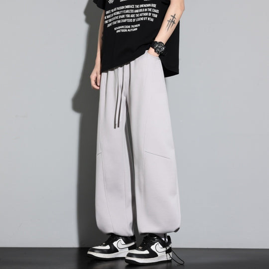 Damen Weite Lagen-Loungehose mit Cargo-Details & elastischem Tunnelzug Nord Taschen