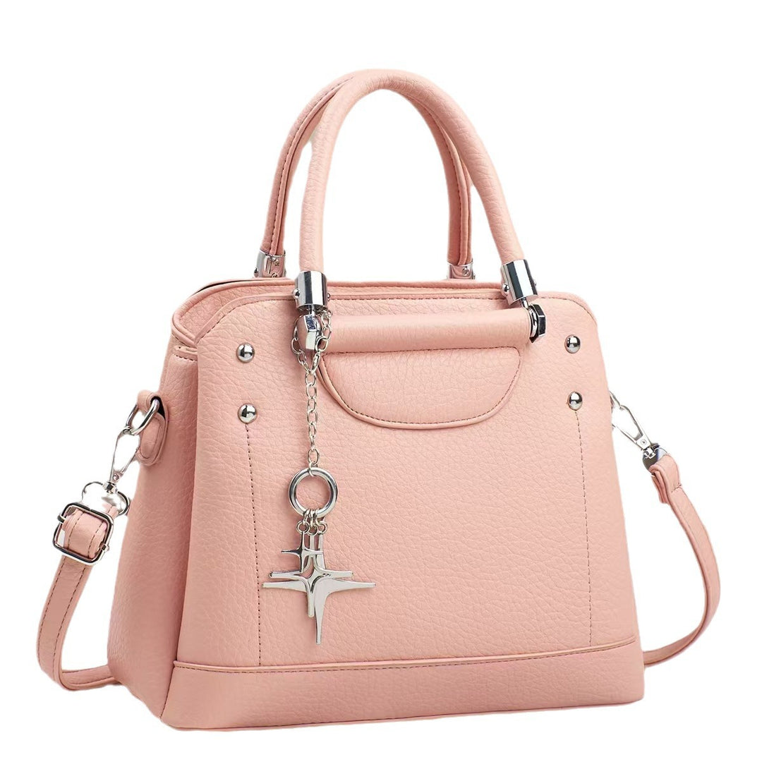 Damen Handtasche mit modischen Akzenten und abnehmbaren Schulterriemen Nord Taschen