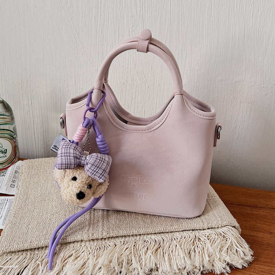 Damenhandtasche mit abnehmbarem Tieranhänger Nord Taschen