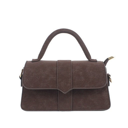 Damen elegante Handtasche im klassischen Klappdesign Nord Taschen