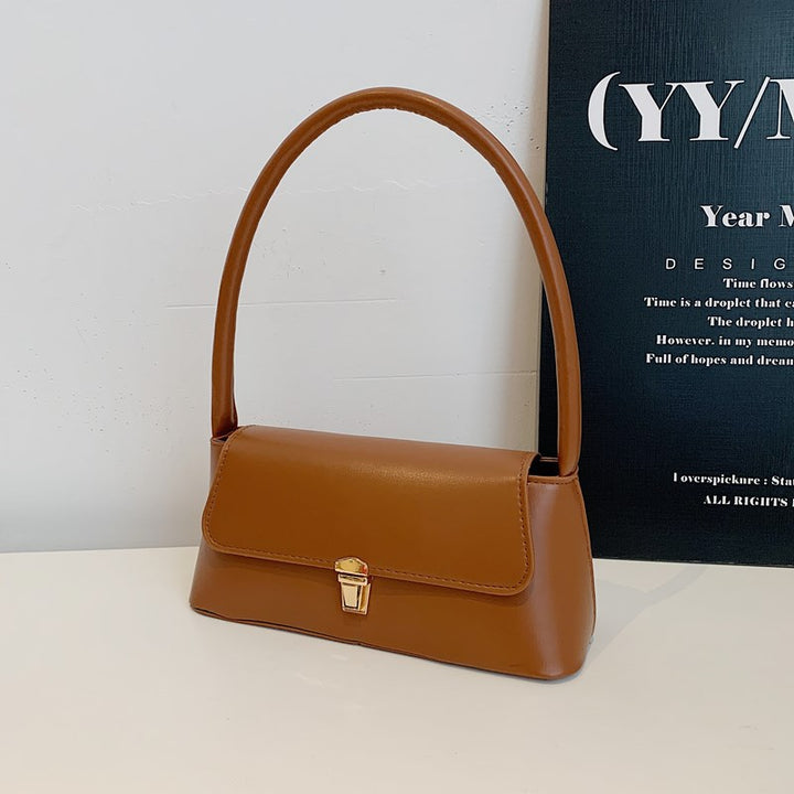 Damen moderne Umhängetasche mit elegantem Klappverschluss Nord Taschen