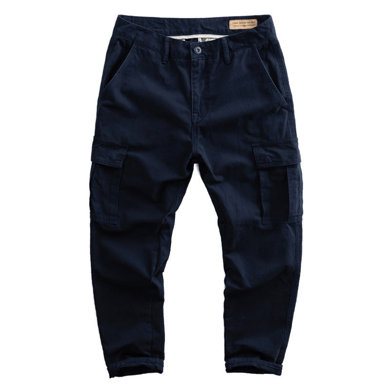 Herren Cargo-Hose mit taperter Passform, Utility-Taschen und verstärkten Nähten Nord Taschen