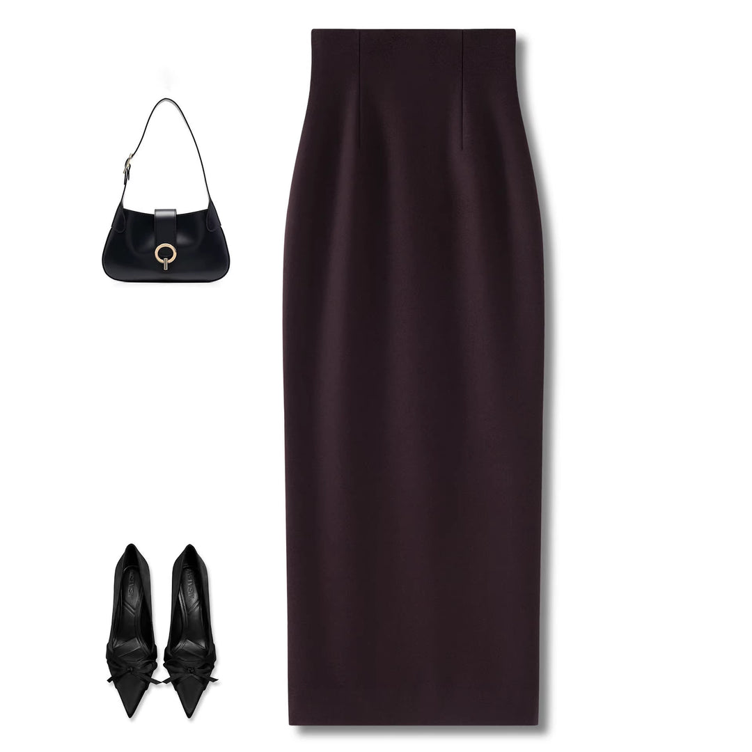 Damen Elegante Bleistiftrock Nord Taschen