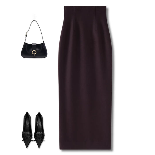 Damen Elegante Bleistiftrock Nord Taschen