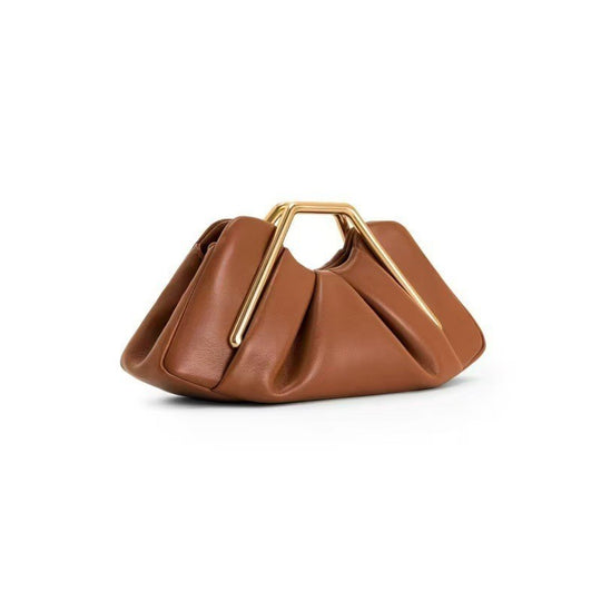 Damen Designer Clutch mit innovativem Drapé Nord Taschen
