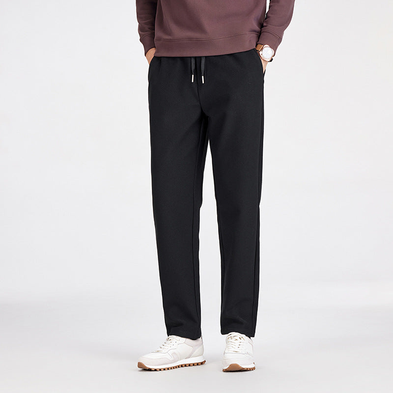 Herren Legere Jogginghose mit geradem Schnitt, elastischem Bund und umgeschlagenem Saum Nord Taschen