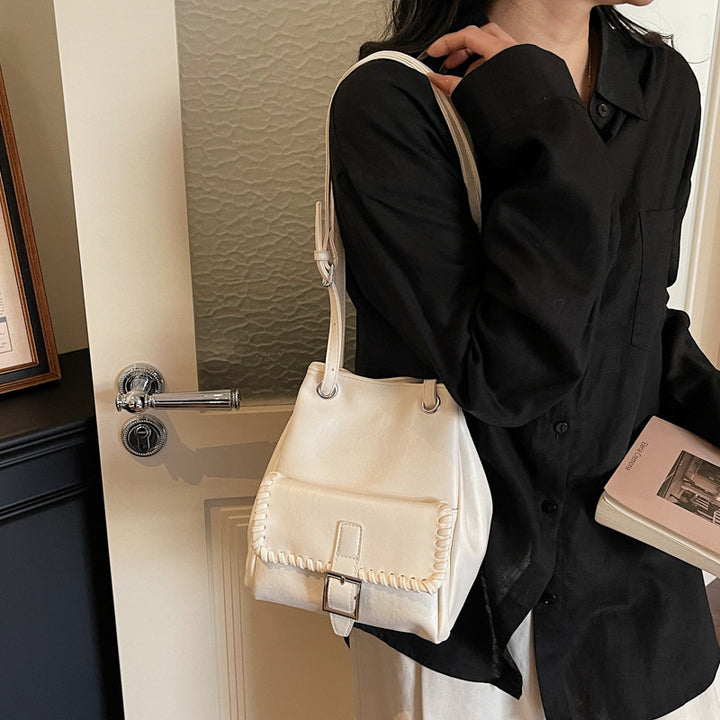 Damen Beuteltasche im modernen Design mit elegantem Kordelzug Nord Taschen