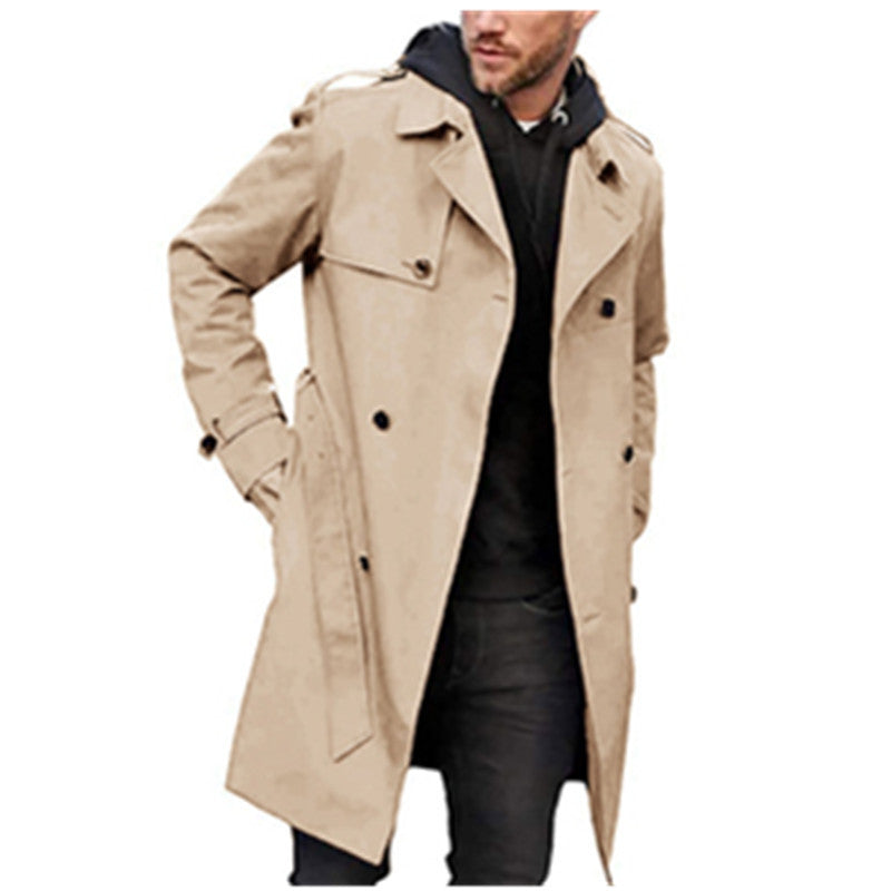 Herren Trenchcoat mit klassischem Stil