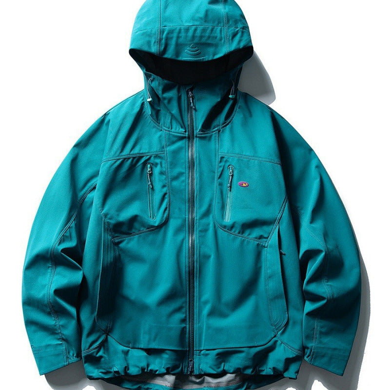 Unisex Technische Softshell-Fieldjacke mit verschweißten Nähten, vier Reißverschlusstaschen und verlängerter Rückenpartie Nord Taschen