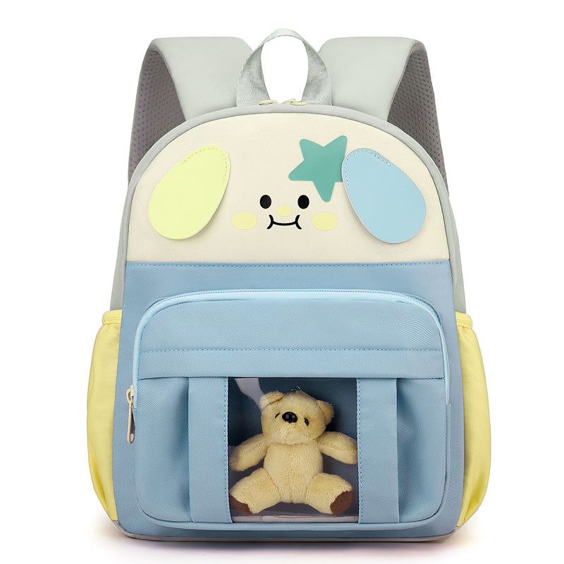 Damen Rucksack mit verspieltem Tiermotiv und transparentem Sichtfenster Nord Taschen