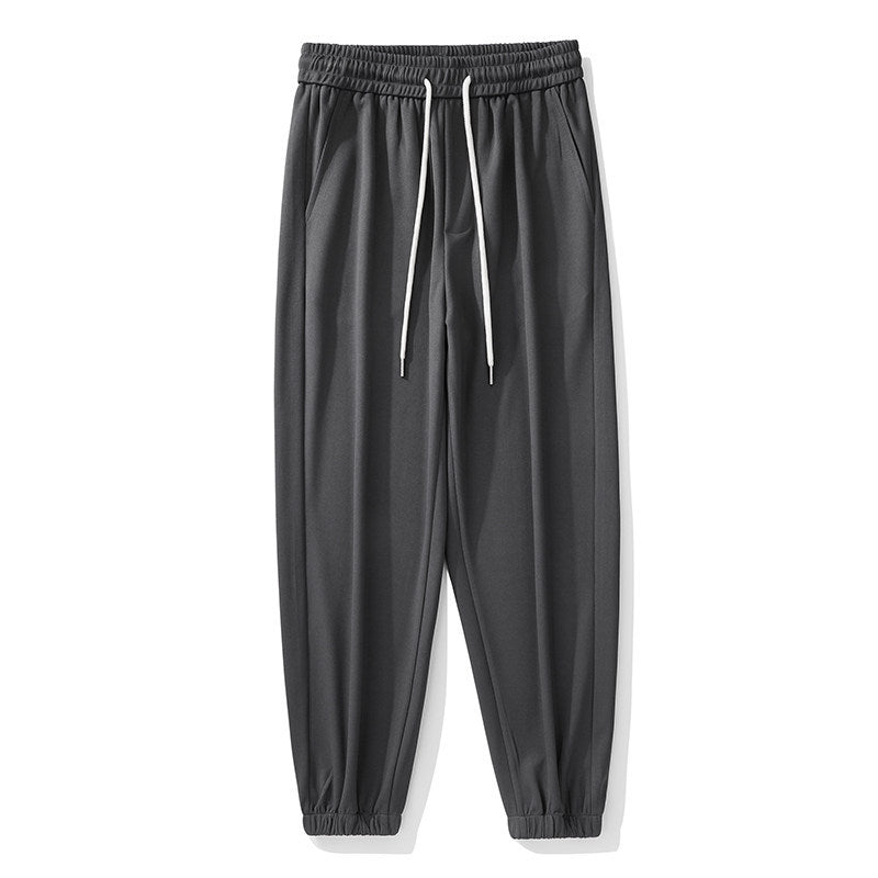 Herren Locker sitzende Sweatpants mit Elastikbund, Tunnelzug und Saumbündchen Nord Taschen