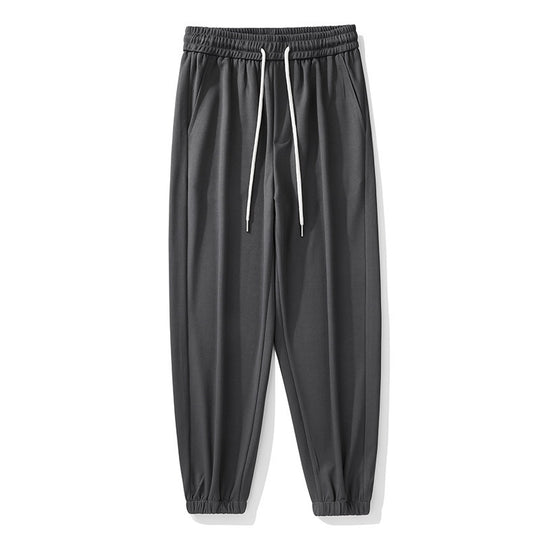 Herren Locker sitzende Sweatpants mit Elastikbund, Tunnelzug und Saumbündchen Nord Taschen