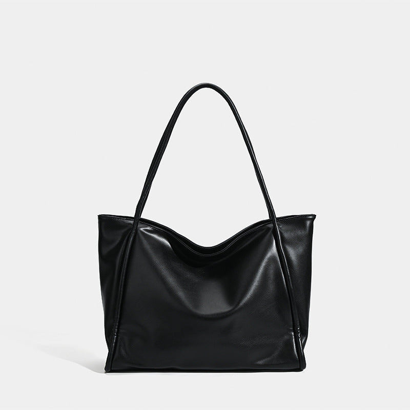 Damen Beuteltasche aus hochwertigem Kunstleder mit elegantem Faltendesign Nord Taschen