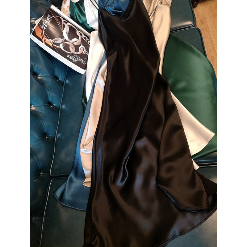 Damen Luxuriöser Satin-Schal mit fließender Seidenoptik und extra weichem Griff Nord Taschen