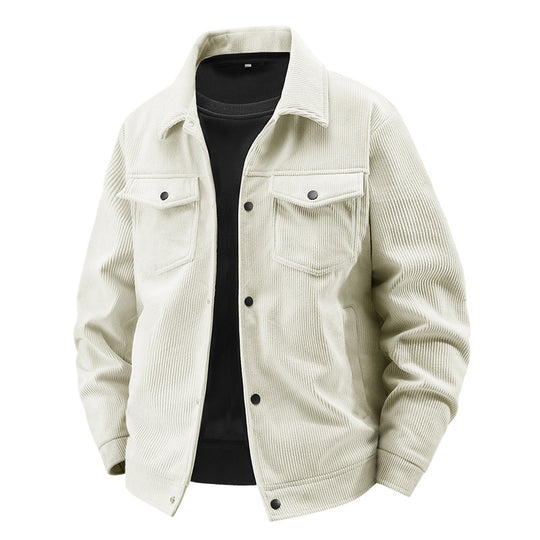 Herren Cordjacke mit zwei großen Brusttaschen Nord Taschen