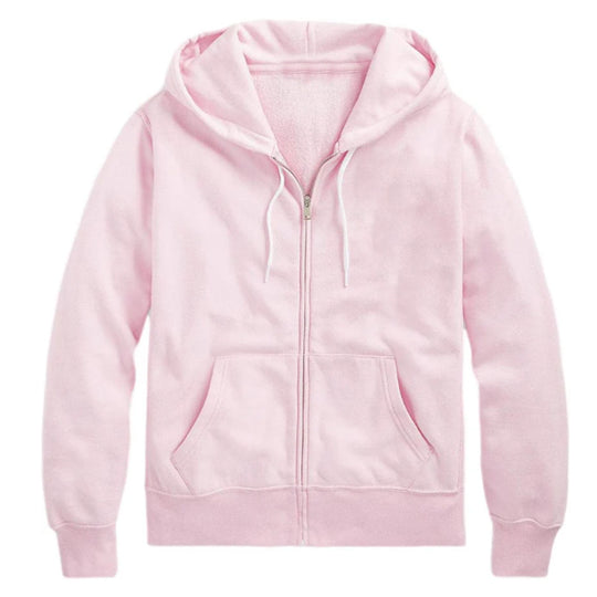 Unisex nan oversized Kapuzenjacke mit ausladendem Schulterschnitt, durchgehendem Reißverschluss und French-Terry Nord Taschen