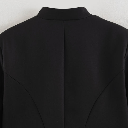 Damen Kurzblazer im Marschall-Look mit Kordelornament und Messingknöpfen Nord Taschen