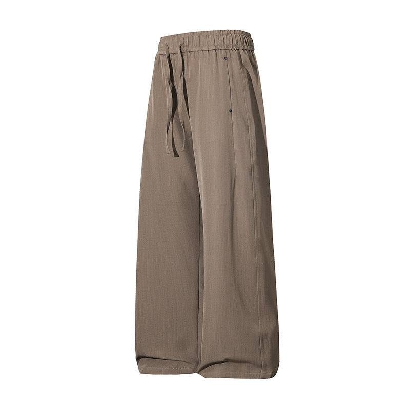 Damen Weite Palazzo‑Hose mit hohem Elastbund & Kordelzug Nord Taschen