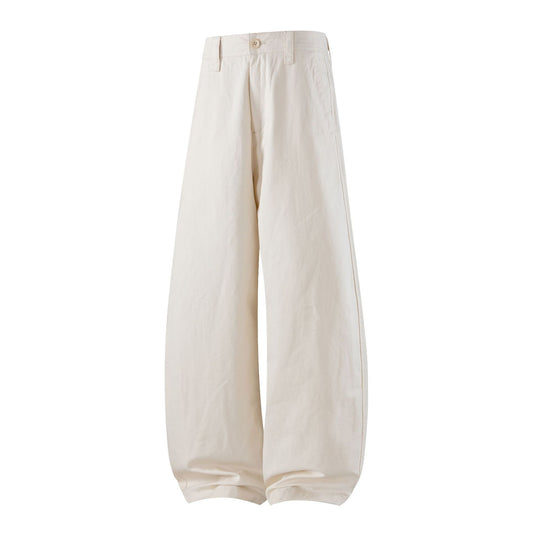 Damen Extraweite High‑Waist Culotte‑Hose mit ballonförmigem Saum und hohem Bund Nord Taschen