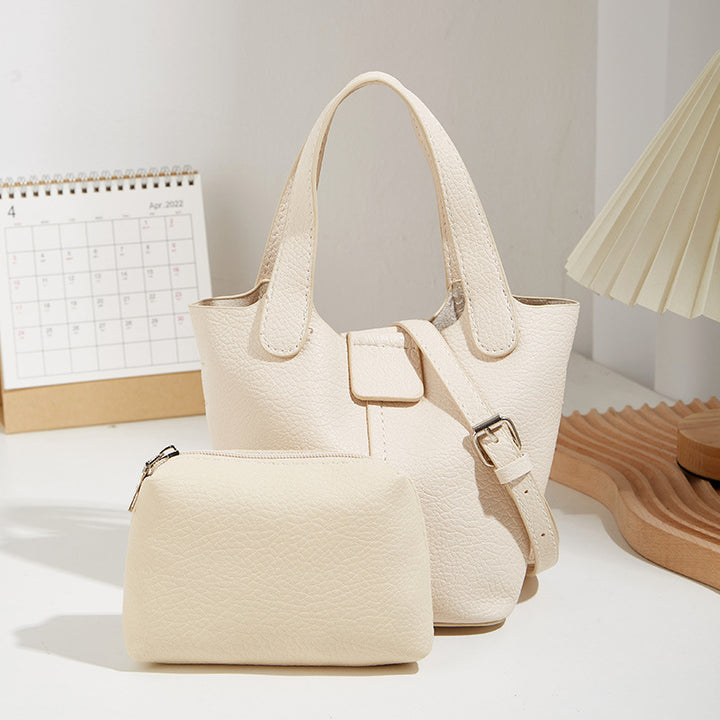 Damen Hobo-Tasche mit abnehmbarer Kosmetiktasche und elegantem Design Nord Taschen