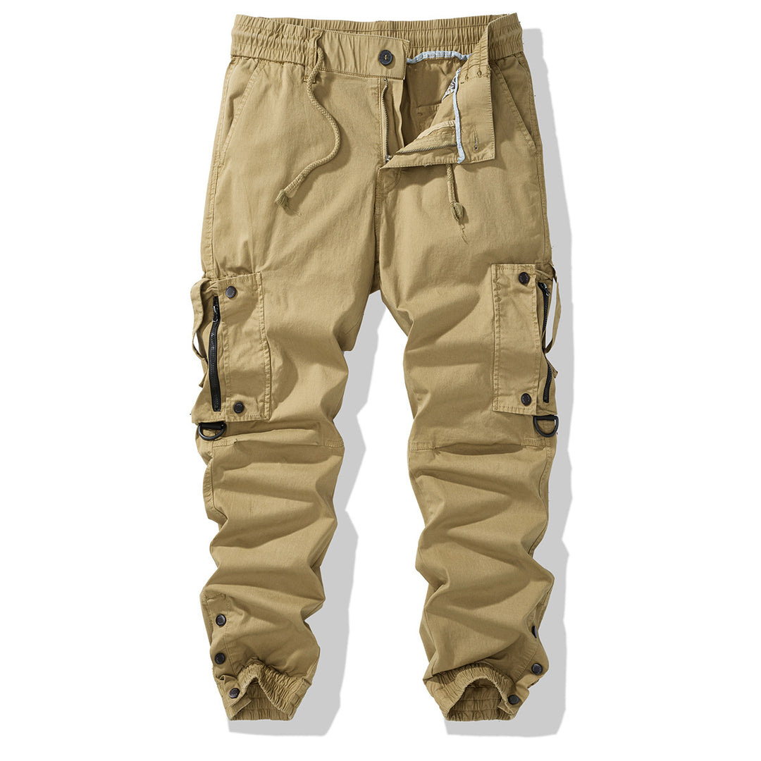 Herren Cargo-Jogginghose mit elastischem Bund, Reißverschluss-Cargotaschen und verstellbarem Saum Nord Taschen