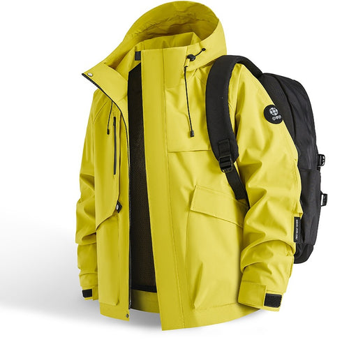 Herren Multifunktionale Outdoor-Jacke Nord Taschen